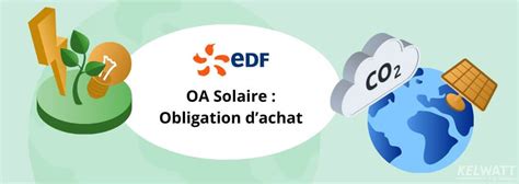 EDF OA Solaire : obligation d'achat, tarif, facturation et contact.